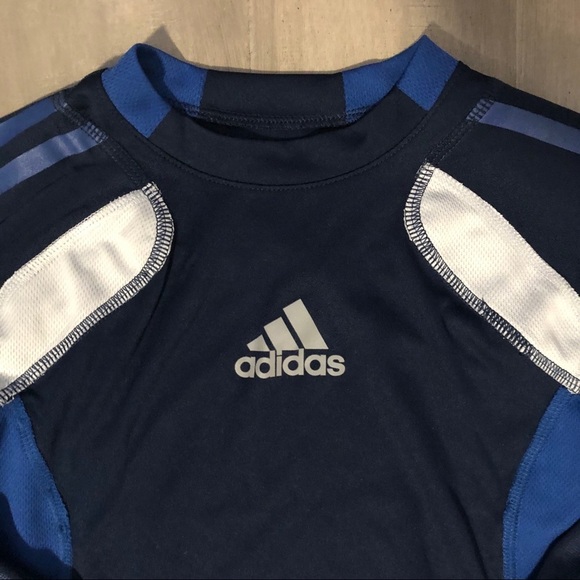 ADIDAS Boys navy blue long sleeve top size 2T - Picture 2 of 6